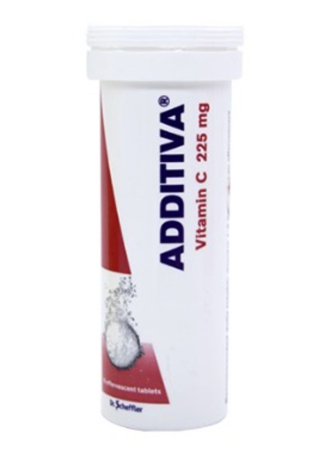ADDITIVA VITAMIN C 225MG 10 EFFERVESCENT