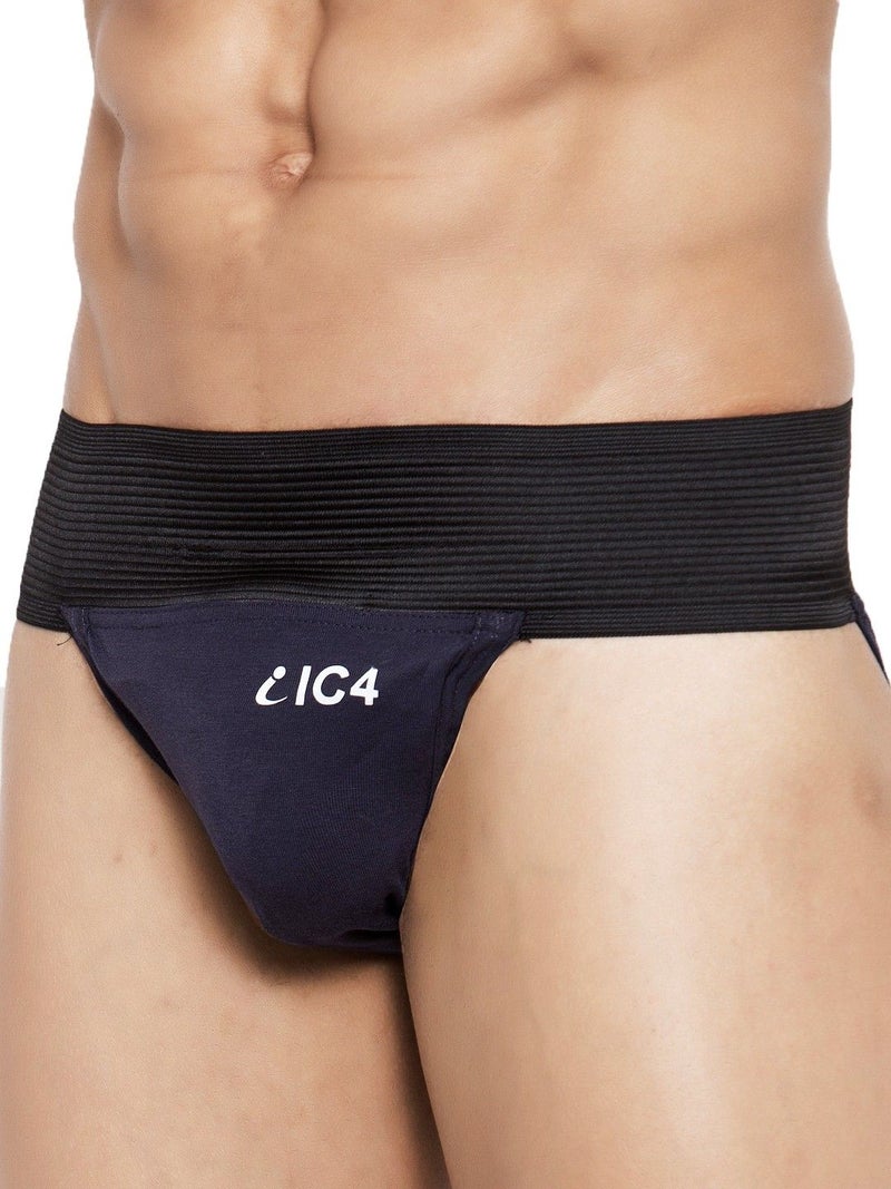 IC4 Store داعم رياضي للرجال باللون الأزرق الداكن - Image 4