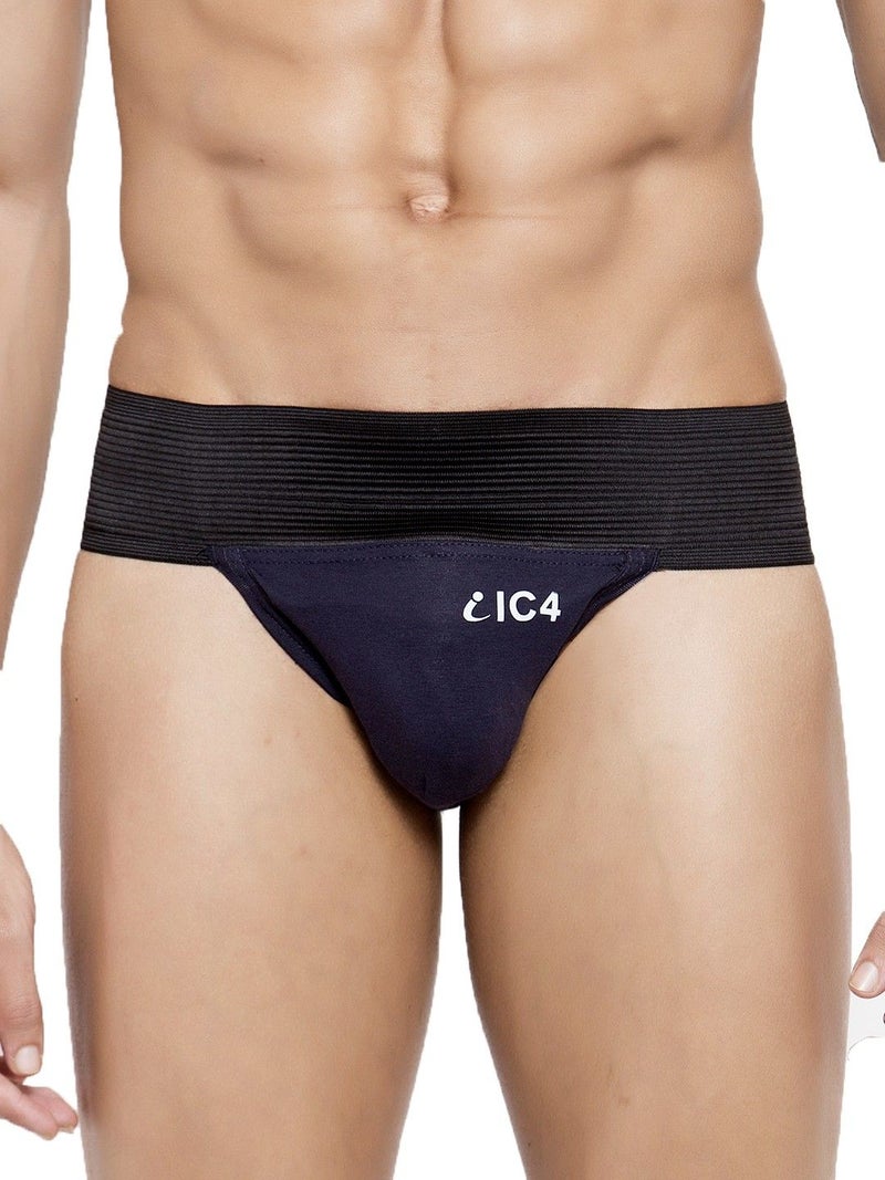 IC4 Store داعم رياضي للرجال باللون الأزرق الداكن - Image 1