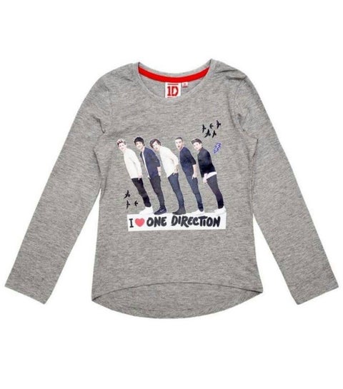 تي شيرت One Direction 1D للفتيات بأكمام طويلة من Kids TV