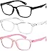 Yogo Vision Blue Light Blocking Glasses for Kids UV Protection Girls Boys Blue Light Glasses Anti Eyestrain 3 Pack - Image 1