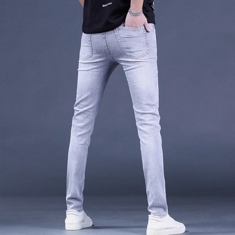 Unisex Casual Daily Denim Jeans - Image 5