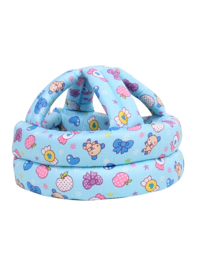 FLYPARTY Adjustable Infant Baby Toddler Protective Hat Helmet Safety Cap (Blue Sweets) - Image 1