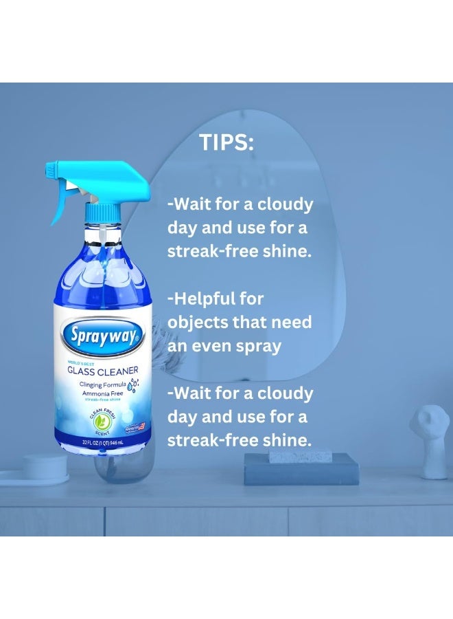 Sprayway Sprayway Original Scent Glass Cleaner 32 oz. Liquid  - Image 5