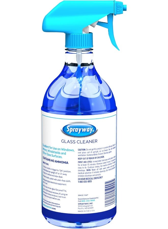 Sprayway Sprayway Original Scent Glass Cleaner 32 oz. Liquid  - Image 2