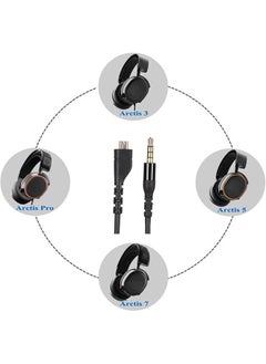 erorex Replacement Cable For Steelseries Arctis 3 Arctis 5 Arctis 7 Arctis Pro Arctis Prime Gaming Headsets 4.9Ft Ofc Cores Independent Shielding Cord Cable  - Image 5