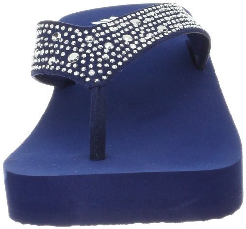 Yellow Box Women's Africa Wedge Flip Flop, Navy, 10 M US - Image 5