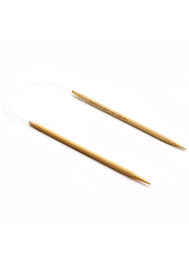 Clover Takumi Bamboo Circular Knitting Needles 24-inch-Size 7/4.5mm, 2.5 x 9.36 x 23.18 cm, Brown - Image 4