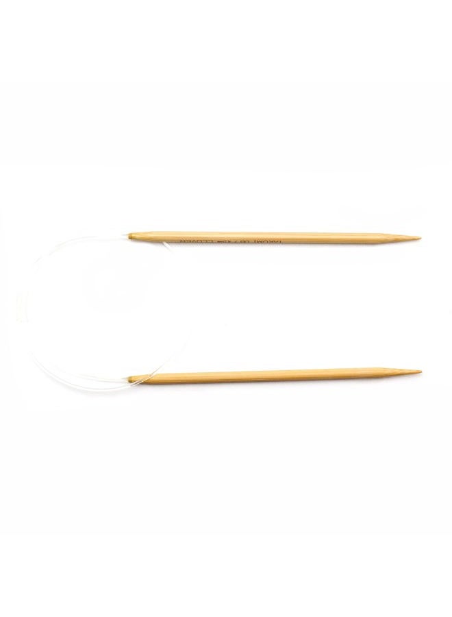Clover Takumi Bamboo Circular Knitting Needles 24-inch-Size 7/4.5mm, 2.5 x 9.36 x 23.18 cm, Brown - Image 2