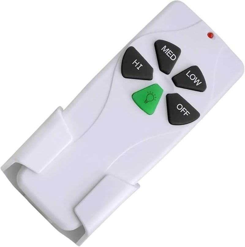 Ceiling Fan Remote Control With Light Dimmer And Speed Replacement For KUJCE9103 - Image 4