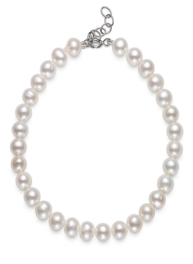 Belacqua Belaqua Freshwater Cultured Pearl Set for Women with Necklace Bracelet Stud Earrings for Women | Gift Box Included - Image 4