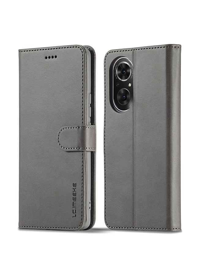 Case For Honor 50 SE Calf Texture Leather Phone Case
