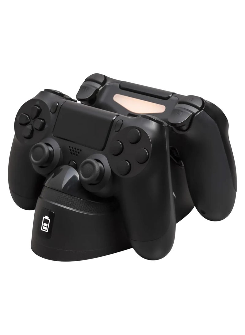 وايرلس قاعدة الشحن اللاسلكية ChargePlay Duo لأجهزة التحكم PS4 – محطة شحن مزدوجة مع مؤشرات LED – شحن سريع وموثوق ومريح - Image 1