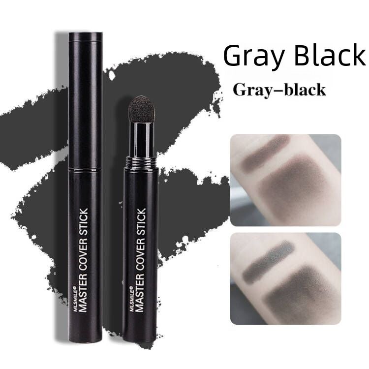 Cross-Border Hot-Selling Hairline Contouring Stick, Filling Nose Shadow, Shadow Powder, Repairing Forehead and Temples, Hairdressing Powder, Makeup Eyebrow Pencil(Coffee) - Image 4