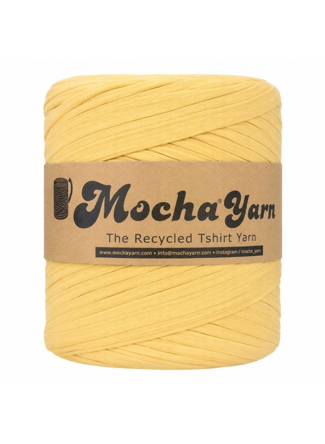 Mocha Yarn T-Shirt Yarn – Cream Yellow