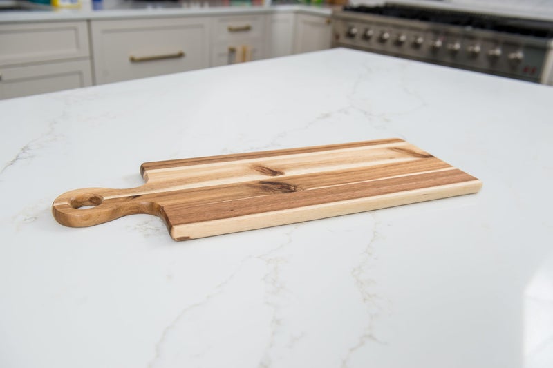 Lipper International Acacia Wood Serving and Cutting Board, 19.75" x 7" x 0.5" - Image 4