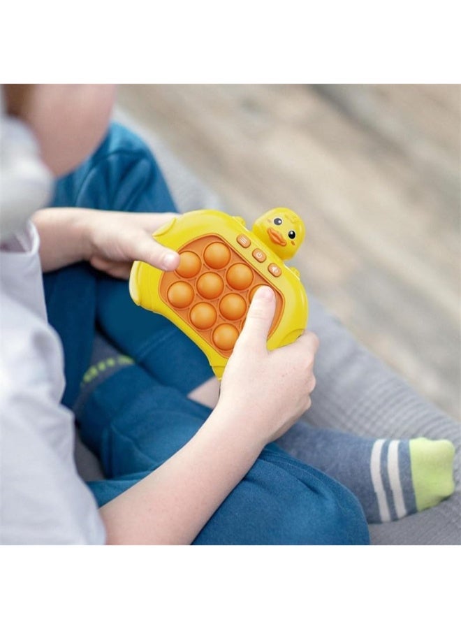 TOY GARDEN Quick Push Electronic Pop Light Up Puzzle Game for Kids - Decompression Sensory Pop Bubble Toy, Push Button Fidget Game for Boys & Girls, Stress Relief Birthday Gift - Image 2