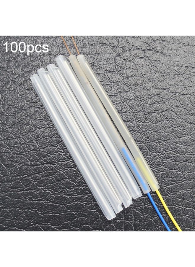 BURAQ P2102-60 100pcs Optical Fiber Thermal Tube Bare Fiber Special Transparent Tubes  - Image 1