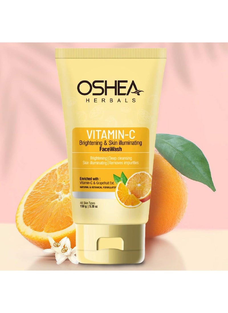 OSHEA غسول الوجه المفتح والمضيء للبشرة بفيتامين سي من أوشيا هيربالز، 150 مل - Image 5