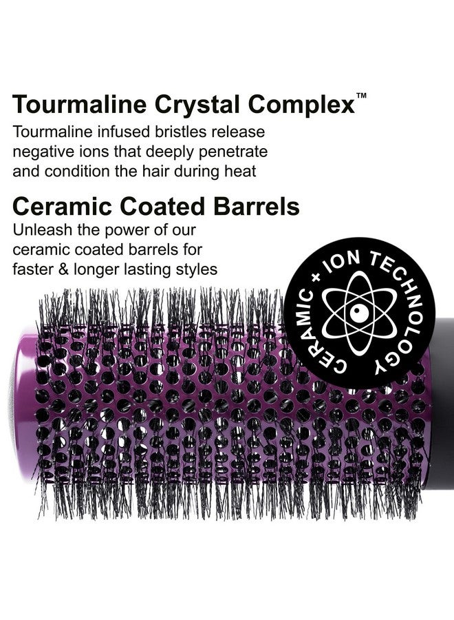 ERGO Super Gentle Round Hair Brush Professional Wet & Dry Roller Hair Brush For Blow Drying Hair Care Styling Tool (Erg53: 53Mm 2.75") - Image 3