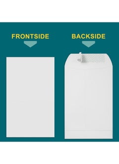 EnDoc 9X12 Envelopes Self Seal 15 Pack Open End White Mailing Envelopes For Catalogs Presentatios Oversized Documents Self Sealing Envelopes With Peel And Seal Closure 28Lb Heavyweight Paper  - Image 2