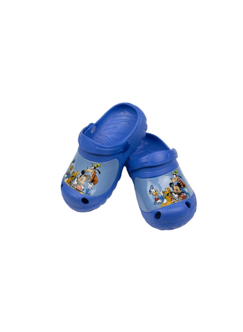 ميكي آند فريندز حذاء ميكي اند فريندز كيدز كلوج خفيف الوزن ومريح سهل الارتداء للأولاد - أزرق - Image 1