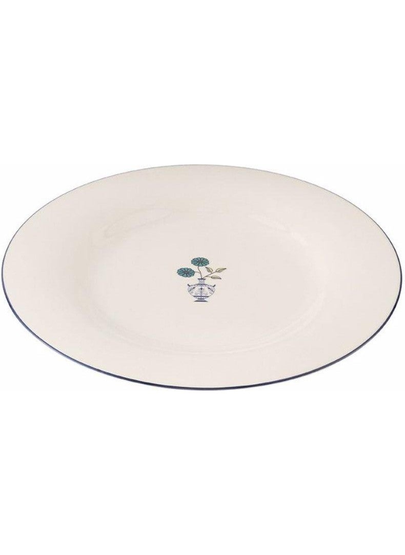Porland - Vaso Piccolo Pattern1 Flat Plate 27 cm 04ALM008035 - Image 1