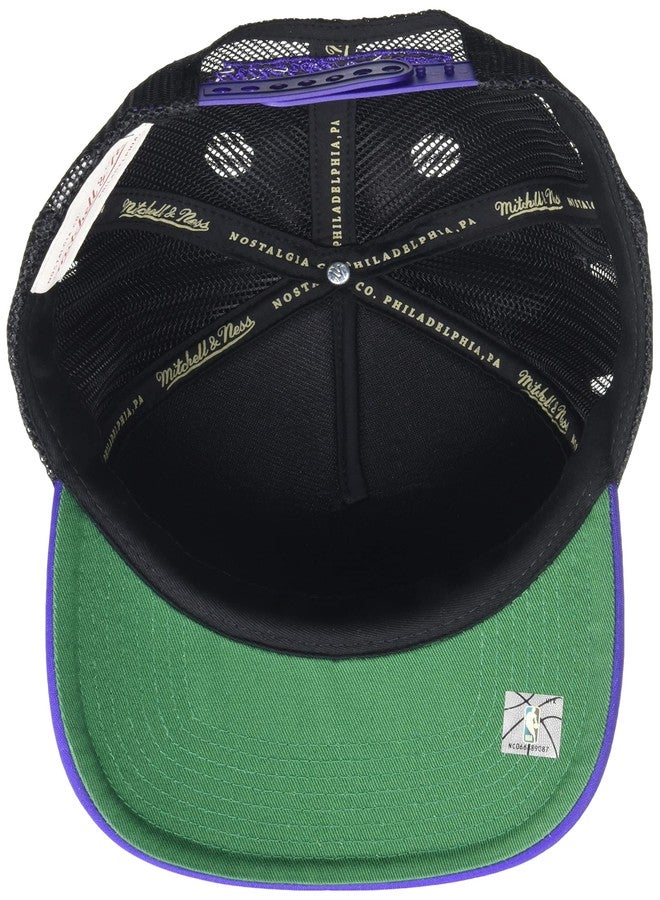 ميتشل آند نيس قبعة ميتشل آند نيس لوس أنجلوس ليكرز ذات مشبك خلفي شبكي قابل للتعديل - بنفسجي - Image 2