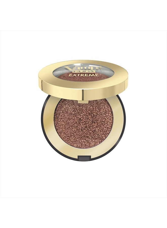 PUPA Milano Vamp! Extreme Eyeshadow 005 Extreme Bronze - Creamy Powder Shadow With Intense, Metallic Finish - Create Stunning, Smokey, Shimmer Eye Looks - Blendable, High Pigment Formula - 0.088 oz - Image 1