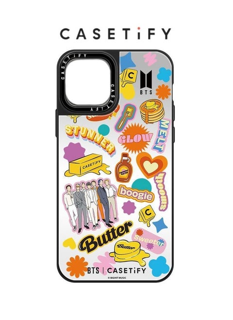 BTS Butter Sticker iPhone 14 Pro Protective Case Cover