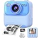 Cimizi Kids Instant Digital Cameras for Boys and Girls 1080P HD DualLens Selfie Digital Camera with Print Paper 32G Card Christmas Birthday Gifts Toys for Toddler and Teenagers Age 316 Years Old - Image 3