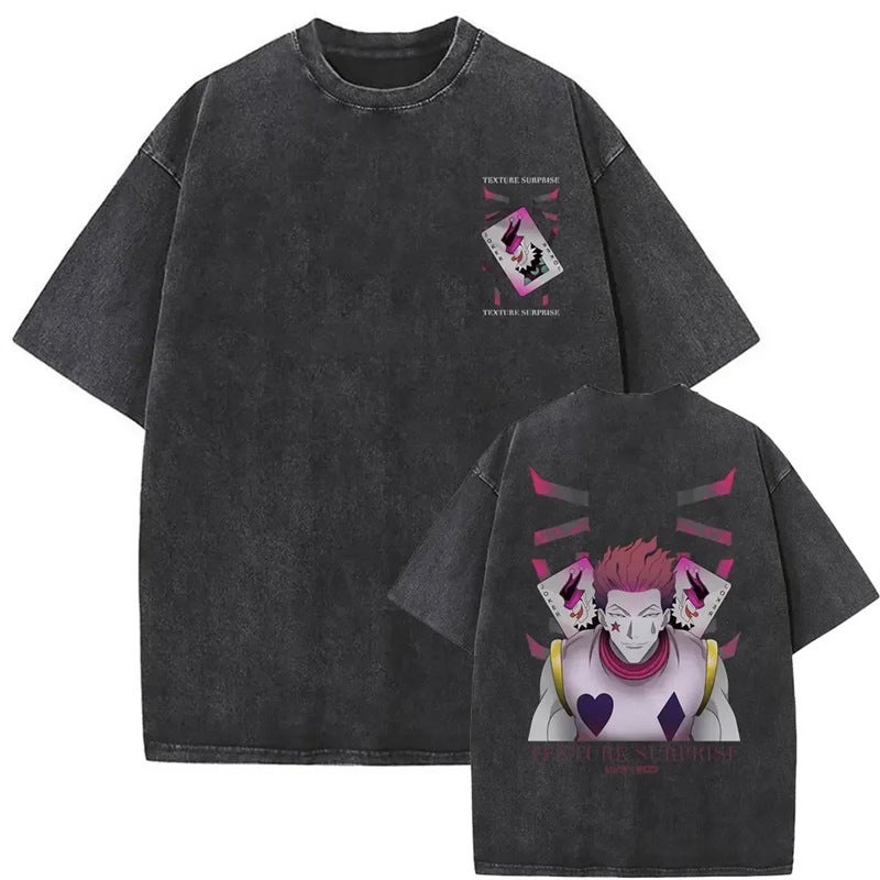 Washed Vintage Anime Hunter X Hunter Gon Freecss Killua Zold - Image 1