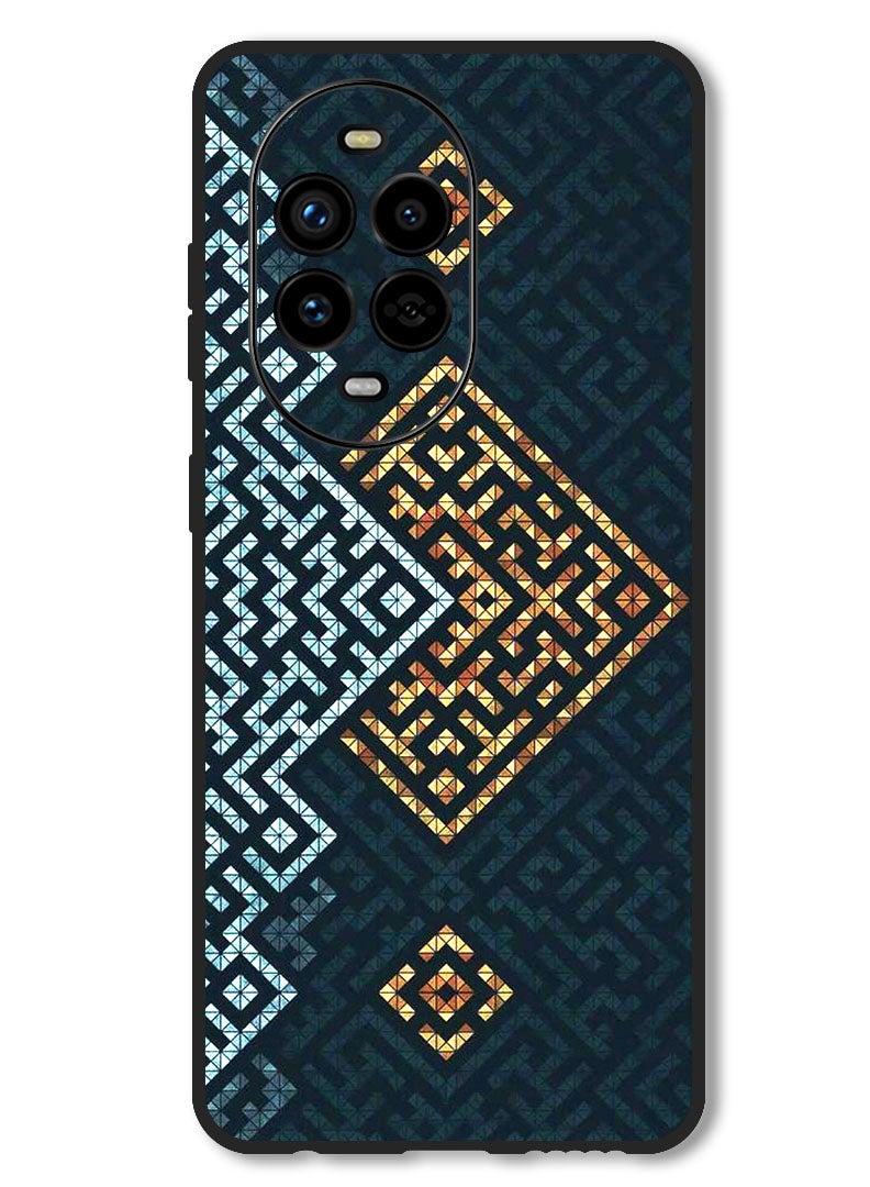 Theodor Case Compatible with Huawei Nova 13 Pro Protection Shockproof Bumper Cover Maze art - Image 1