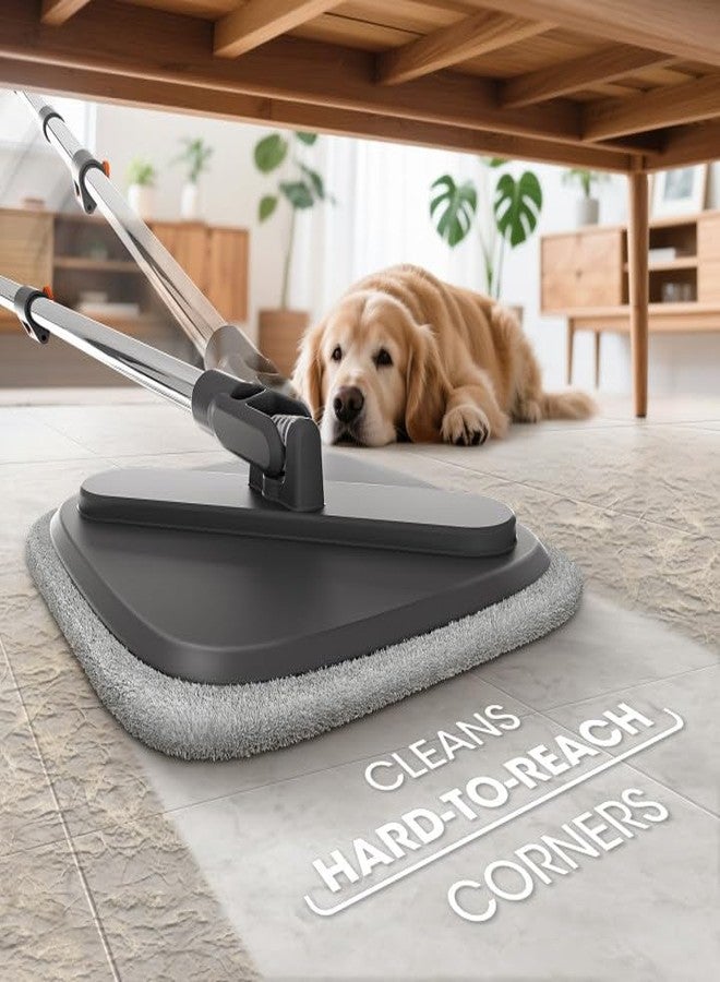 BOMIDI Mop and Bucket Set, Spin Mop with Separate Dirty Water System, Deep-Cleaning Mops for Floors, Versatile Mops for Walls - Image 4