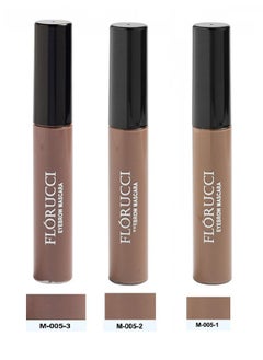 FLORUCCI Eyebrow Mascara Set of 3 Pieces M-005-3 -M-005-2- M-005-1  - Image 2