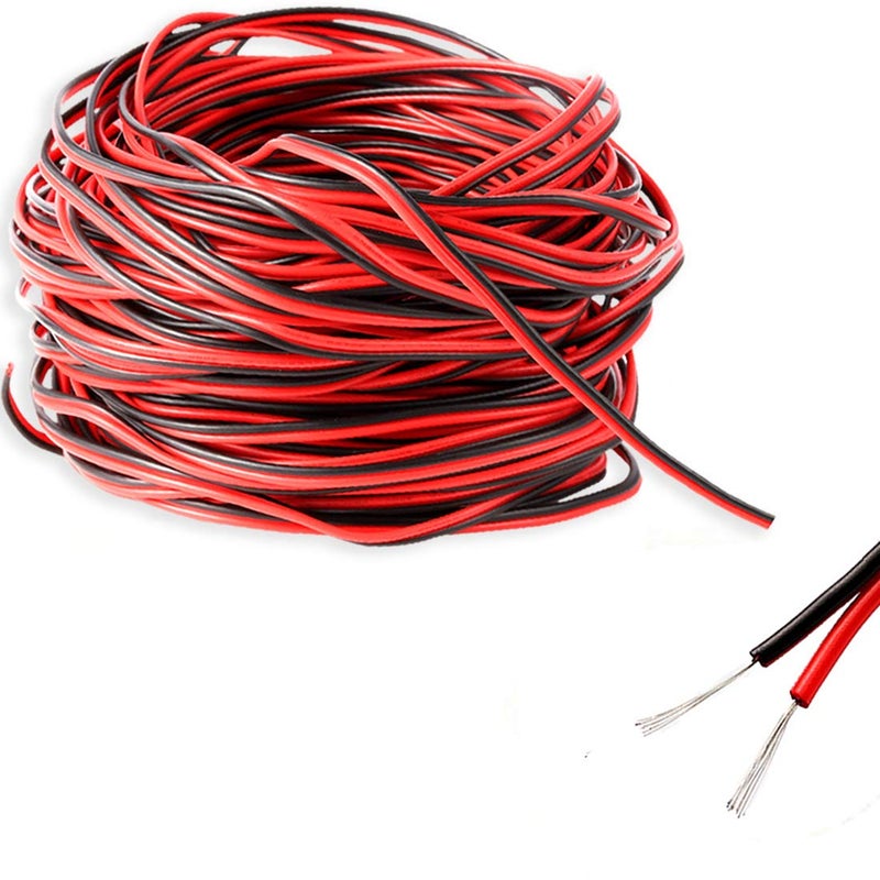 Shangyuan Boat Light Extension Cable Wire Cord for 3528 5050 5630 Led Strip Light Single Color, 66ft 22awg 2pin Wires for Pontoon Boat Kayak Stern Anchor Mast Courtesy Navigation Bow Marine Lights - Image 1