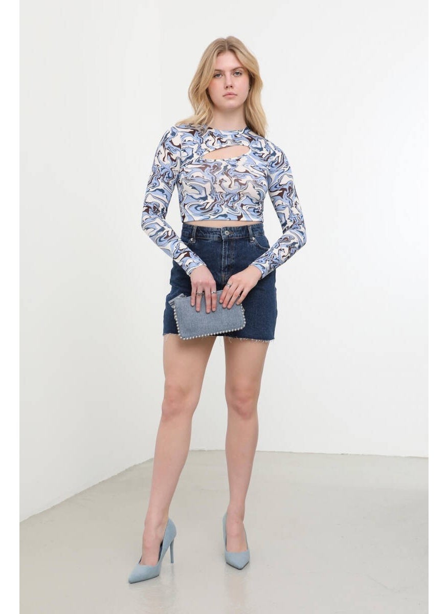 Window Detailed Jacquard Crop Top - pzsku/Z38D5F275D032A78250C7Z/45/_/1730355852/a9b7789c-0e06-4dc5-a8e2-a736940e79f6