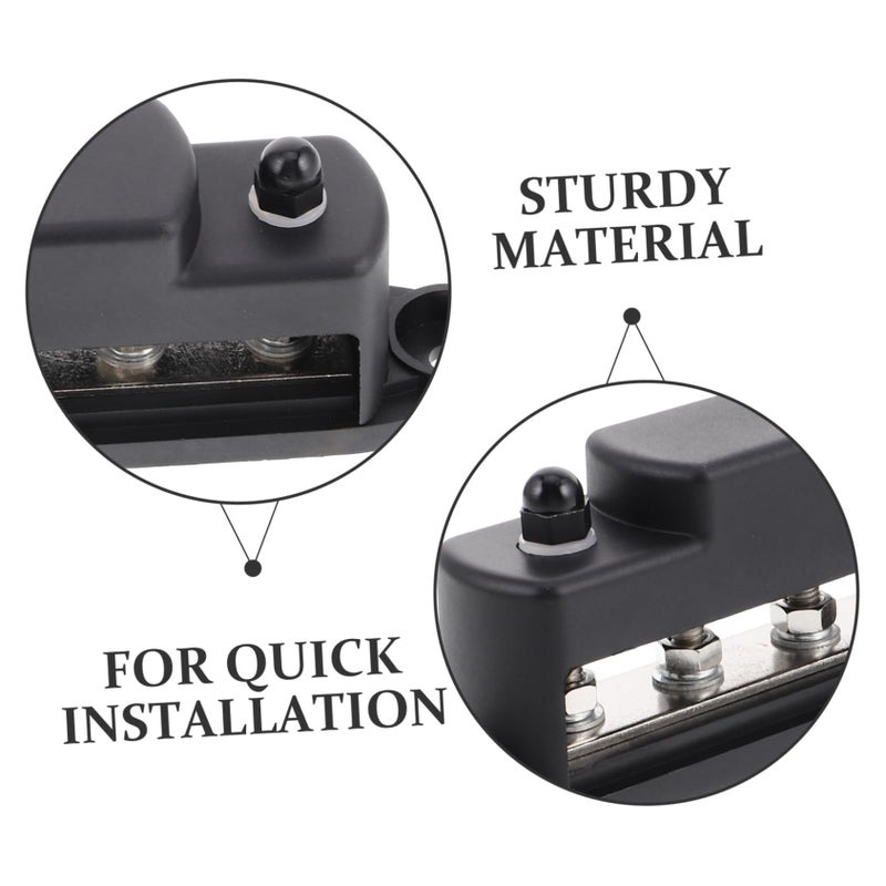 Nylon Base Power Distribution Block with Terminals for RVs and Yachts Efficient Busbar Reliable Electrical Connections - Image 4