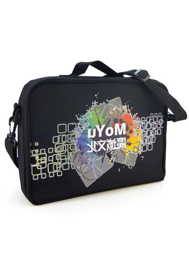 [Pi Rubik's Cube] Magic Domain Culture Rubik's Cube Bag Special Bag For Rubik's Cube Competition Travel Leisure Shoulder Carrying Bag-Color:Magic Domain Culture Portable Magic Cube Bag  - Image 2