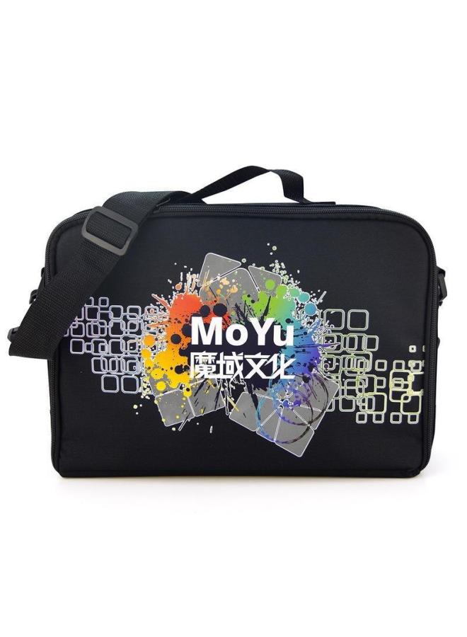 [Pi Rubik's Cube] Magic Domain Culture Rubik's Cube Bag Special Bag For Rubik's Cube Competition Travel Leisure Shoulder Carrying Bag-Color:Magic Domain Culture Portable Magic Cube Bag  - Image 1