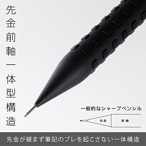 Pentel Q1003-1N Smash Mechanical Pencil, 0.01 inches (0.3 mm), Black - Image 3