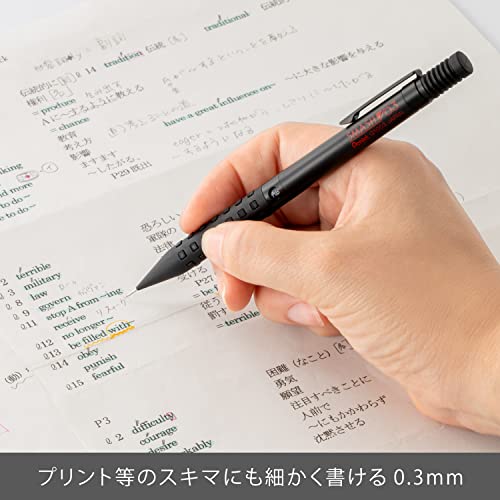 Pentel Q1003-1N Smash Mechanical Pencil, 0.01 inches (0.3 mm), Black - Image 2