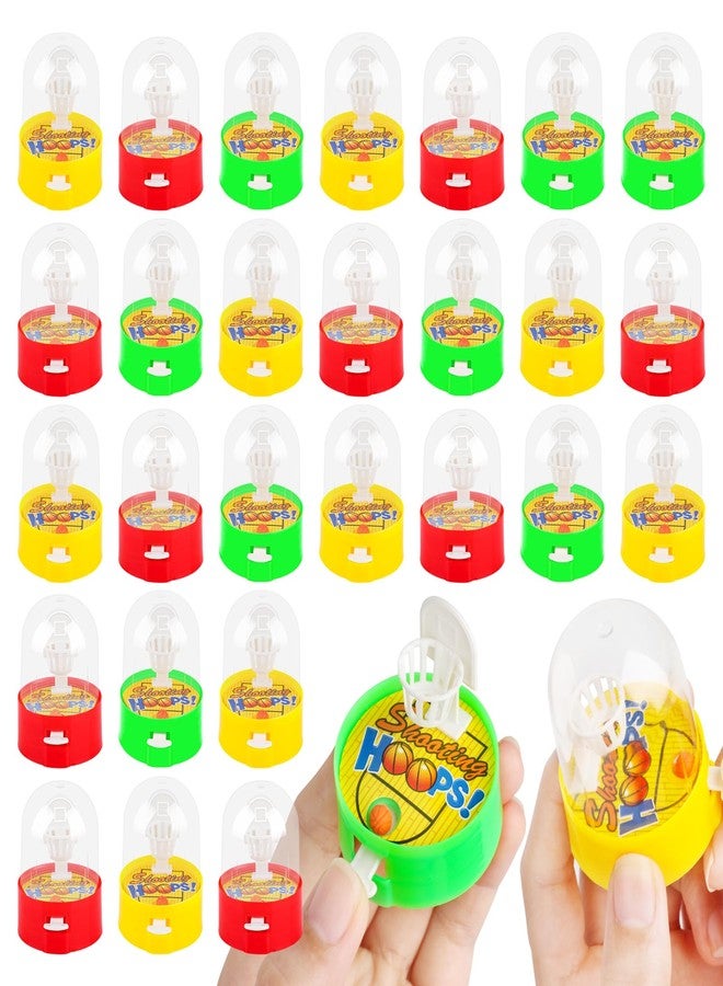 Atiloy Mini Basketball Games 28pcs Finger Basketball Shooting Games Basketballs Party Favor Toys for Kids 8-12 Desktop Table Basketballs Hoop Fidget Game Space Birthday Party Decorations Supplies - Image 1