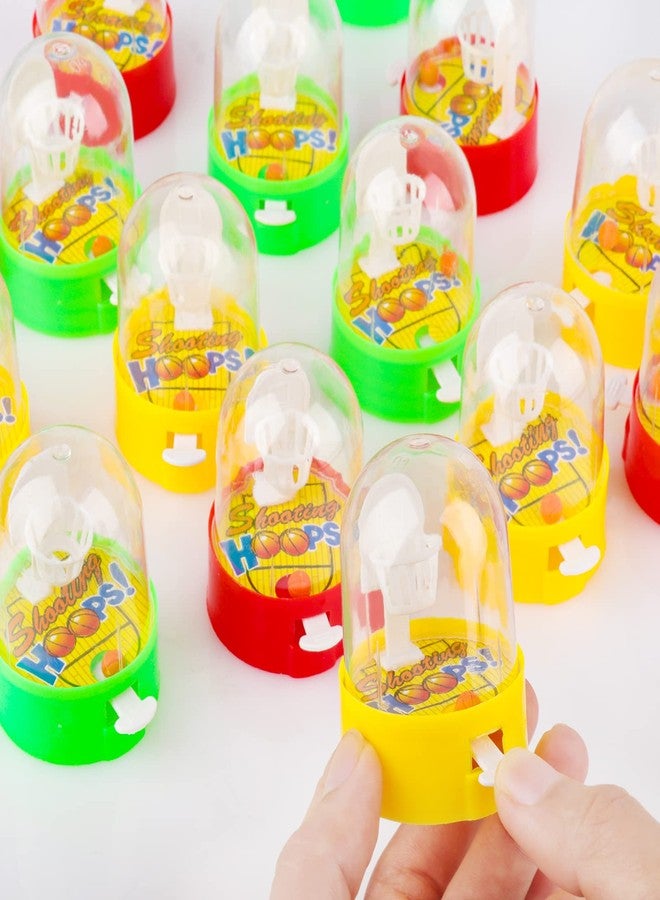 Atiloy Mini Basketball Games 28pcs Finger Basketball Shooting Games Basketballs Party Favor Toys for Kids 8-12 Desktop Table Basketballs Hoop Fidget Game Space Birthday Party Decorations Supplies - Image 3