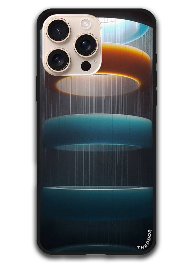 Theodor Protective Case Anti Scratch Shock Proof Bumper Cover For iPhone 16 Pro Max (6.9)-inch Rings  - Image 1