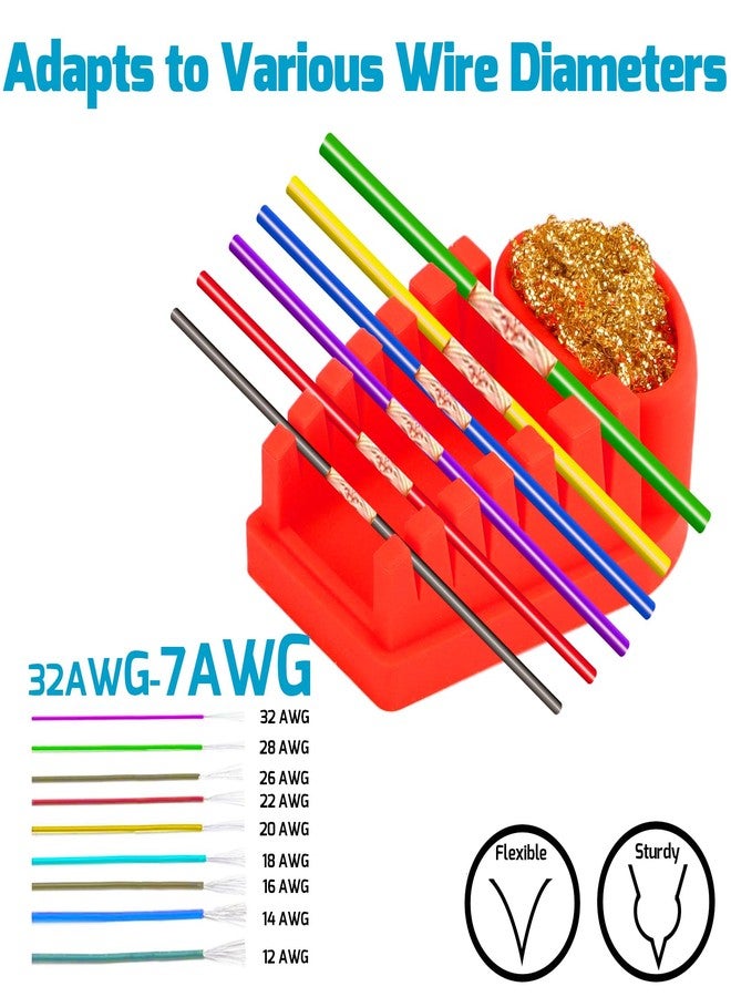 WEP S200 Red Silicone Wire Harness Soldering Holder - Image 5