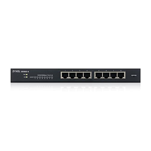 Zyxel 8-Port Gigabit Ethernet Switch | Smart-Managed [GS1900-8] - Image 2