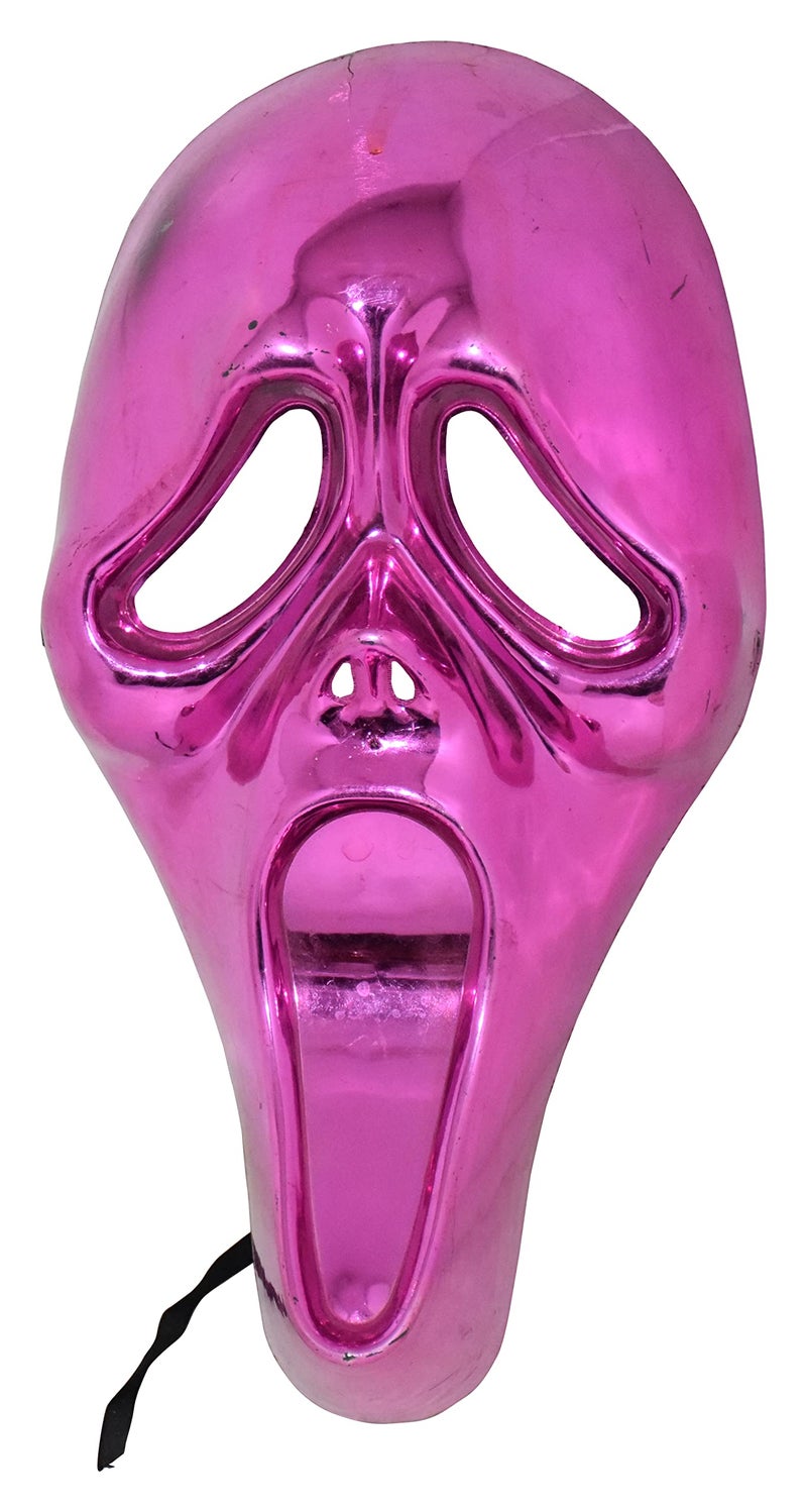 JAGMAG® Metallic Full Face Color Face Mask for Halloween, Xmas Party, Birthday Party, Bachelor Party, Adult Party for Men and Women Masquerade Ball Mask (1 pcs) - Image 1