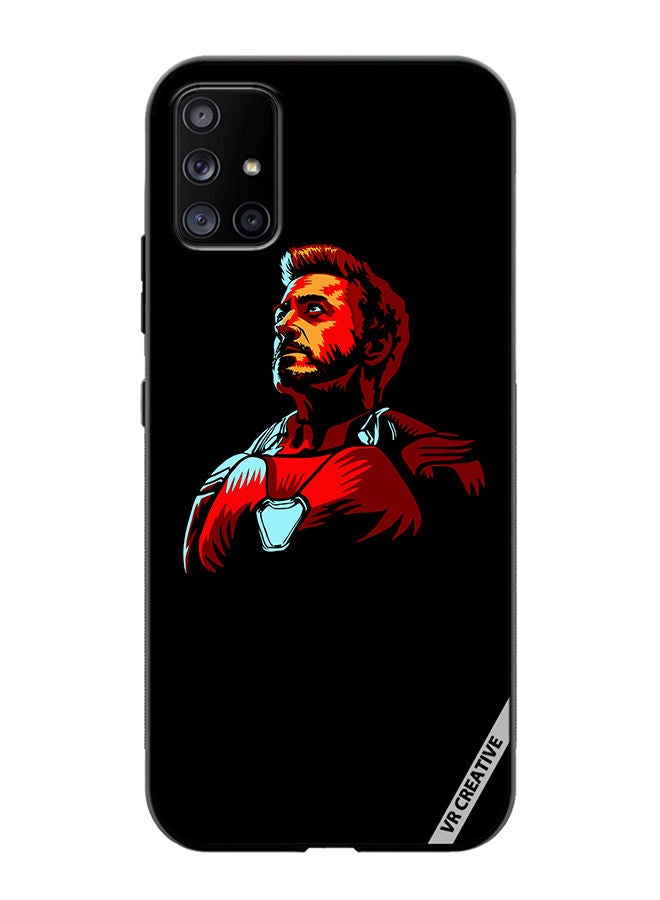 VR CREATIVE Protective Case Cover For Samsung Galaxy A51 5G Iron Man Design Multicolour - Image 1