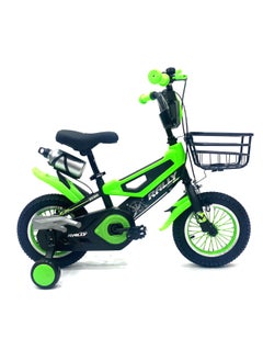 RALLY BICYCLE RALLY BICYCLE, Kids Bike, 12-P1390, 12 inches for 2 to 4 Years old Kids with training wheel, Water bottle, Bell, and Basket, Chain cover  - Image 2